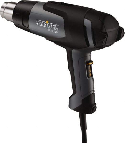 Steinel - 120 to 1,100°F Heat Setting, 4 to 13 CFM Air Flow, Heat Gun - 120 Volts, 12 Amps, 1,400 Watts, 6' Cord Length - Exact Industrial Supply