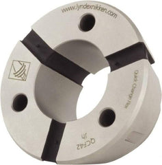 Lyndex - 1-17/32", Series QCFC42, QCFC Specialty System Collet - 1-17/32" Collet Capacity, 0.0004" TIR - Exact Industrial Supply