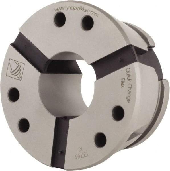 Lyndex - 1-9/16", Series QCFC65, QCFC Specialty System Collet - 1-9/16" Collet Capacity, 0.0004" TIR - Exact Industrial Supply