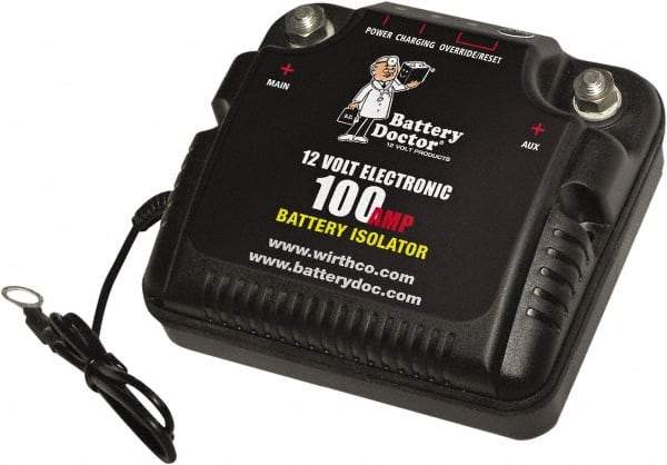 Battery Doctor - 12 Volt Battery Isolator - 100 Amps - Exact Industrial Supply