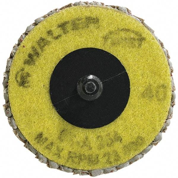 WALTER Surface Technologies - 1/2" Cut Diam, 1/4" Shank Diam, Cylinder Head Single Cut Burr - Tungsten Carbide, 1" LOC, 4" OAL - Exact Industrial Supply