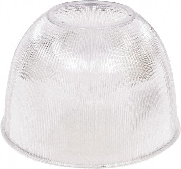 SYLVANIA - 1 Lamp, 0 Watts, LED, High Bay Fixture - 10-13/32" High x 16-3/16" Wide, 120-277 Volt, Aluminum Housing - Exact Industrial Supply