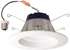 SYLVANIA - 7.3" Long x 4.85" Wide LED Downlight - 10 Watt, IC Rated, Recessed Housing - Exact Industrial Supply