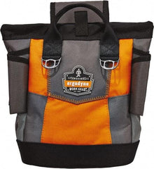 Ergodyne - General Purpose Holster with 1 Pocket - Ballistic Polyester, Orange, 11-1/2" Wide x 10" High x 6" Deep - Exact Industrial Supply