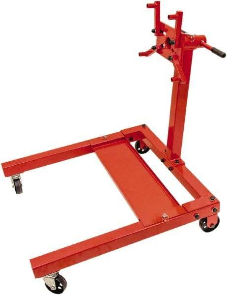 OEM Tools - 1,250 Lb Capacity Engine Repair Stand - 34-1/4" Max Height - Exact Industrial Supply