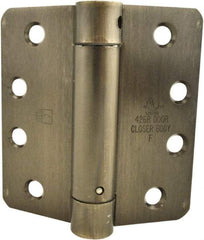 Hager - Specialty Hinges   Type: Self Closing Hinge    Length (Inch): 4 - Exact Industrial Supply