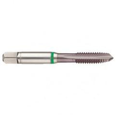 M24x3.0 6H -Flute Cobalt Green Ring Spiral Point Plug Tap-TiCN - Exact Industrial Supply