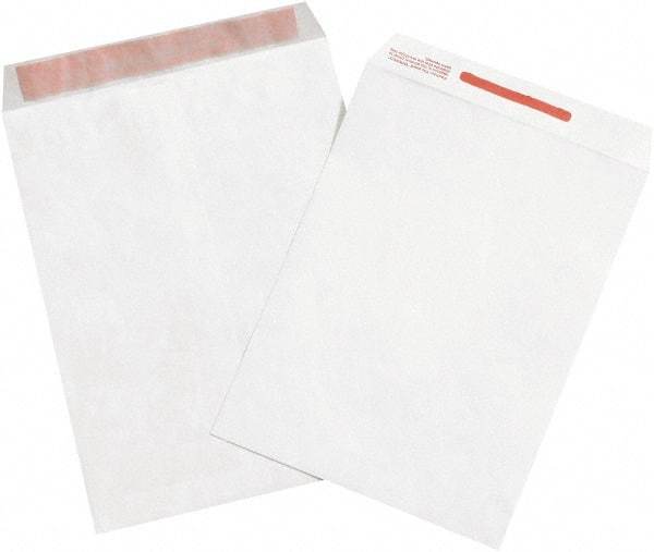 Dupont - 13" Long x 10" Wide Peel-Off Self-Seal Tyvek Flat Catalog Envelopes - White - Exact Industrial Supply