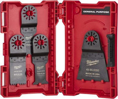 Milwaukee Tool - Rotary Blade Set - Use with Milwaukee Multi-Tool - Exact Industrial Supply