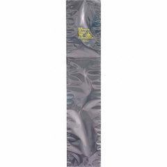 Made in USA - 16" Long x 7" Wide, 3.1 mil Thick, Open Top Static Shield Bag - Transparent, Metal-In, Standard Grade - Exact Industrial Supply