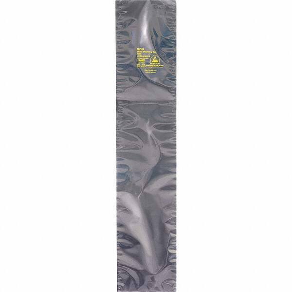 Made in USA - 30" Long x 18" Wide, 3.1 mil Thick, Open Top Static Shield Bag - Transparent, Metal-In, Standard Grade - Exact Industrial Supply