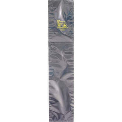 Made in USA - 20" Long x 12" Wide, 3.1 mil Thick, Open Top Static Shield Bag - Transparent, Metal-In, Standard Grade - Exact Industrial Supply