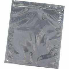 Made in USA - 12" Long x 10" Wide, 3 mil Thick, Self Seal Recloseable Zip Top Static Protection Bag - Transparent, Standard Grade - Exact Industrial Supply