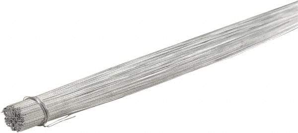 Value Collection - 12" Long, Bag Tie - Silver - Exact Industrial Supply