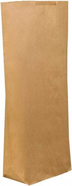 Made in USA - Kraft Grocery Bag - 17 x 6 x 29-1/2, Kraft - Exact Industrial Supply