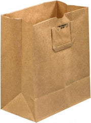 Made in USA - Kraft Grocery Bag - 12 x 7 x 14, Kraft - Exact Industrial Supply