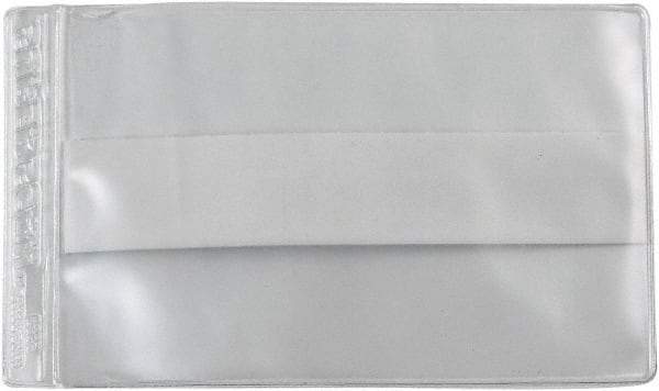 Superscan - 50 Piece Clear Press On Envelope - 2" High x 3-1/2" Wide - Exact Industrial Supply