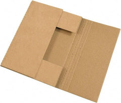 Made in USA - 11-1/8" Wide x 15" Long x 2" High Rectangle Crush Proof Mailers - 1 Wall, Kraft (Color) - Exact Industrial Supply