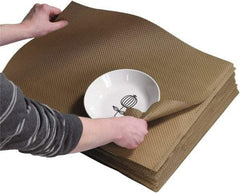 Made in USA - 36" Long x 24" Wide Sheets of Indented Kraft Paper - 60 Lb Paper Weight, 210 Sheets - Exact Industrial Supply