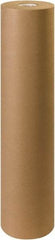 Made in USA - 900' Long x 40" Wide Roll of Recycled Kraft Paper - 40 Lb Paper Weight - Exact Industrial Supply