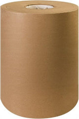 Made in USA - 1,200' Long x 9" Wide Roll of Recycled Kraft Paper - 30 Lb Paper Weight - Exact Industrial Supply