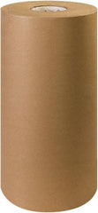 Made in USA - 600' Long x 18" Wide Roll of Recycled Kraft Paper - 60 Lb Paper Weight - Exact Industrial Supply