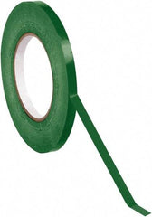 Value Collection - 180 Yd Long, Bag Tape - Dark Green - Exact Industrial Supply