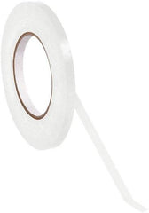 Value Collection - 180 Yd Long, Bag Tape - White - Exact Industrial Supply