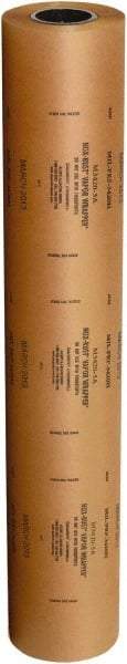 Made in USA - 600' Long x 36" Wide Roll of VCI Paper - 35 Lb Paper Weight - Exact Industrial Supply