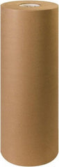 Made in USA - 1,200' Long x 24" Wide Roll of Recycled Kraft Paper - 30 Lb Paper Weight - Exact Industrial Supply