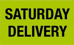 Tape Logic - 5" Long, Fluorescent Green Paper Shipping Label - For Multi-Use - Exact Industrial Supply