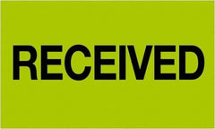 Tape Logic - 5" Long, Fluorescent Green Paper Shipping Label - For Multi-Use - Exact Industrial Supply
