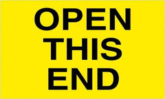 Tape Logic - 5" Long, Fluorescent Yellow Paper Shipping Label - For Multi-Use - Exact Industrial Supply