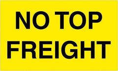 Tape Logic - 5" Long, Fluorescent Yellow Paper Shipping Label - For Multi-Use - Exact Industrial Supply