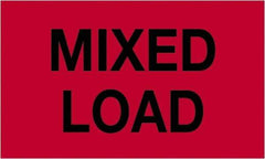 Tape Logic - 5" Long, Fluorescent Red Paper Shipping Label - For Multi-Use - Exact Industrial Supply