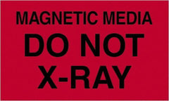 Tape Logic - 5" Long, Fluorescent Red Paper Shipping Label - For Multi-Use - Exact Industrial Supply