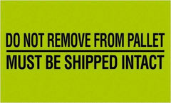 Tape Logic - 5" Long, Fluorescent Green Paper Shipping Label - For Multi-Use - Exact Industrial Supply
