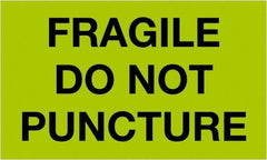 Tape Logic - 5" Long, Fluorescent Green Paper Shipping Label - For Multi-Use - Exact Industrial Supply