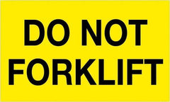 Tape Logic - 5" Long, Fluorescent Yellow Paper Shipping Label - For Multi-Use - Exact Industrial Supply