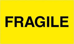 Tape Logic - 5" Long, Fluorescent Yellow Paper Shipping Label - For Multi-Use - Exact Industrial Supply