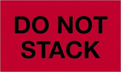 Tape Logic - 5" Long, Fluorescent Red Paper Shipping Label - For Multi-Use - Exact Industrial Supply