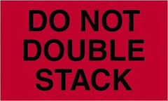 Tape Logic - 5" Long, Fluorescent Red Paper Shipping Label - For Multi-Use - Exact Industrial Supply