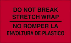 Tape Logic - 5" Long, Fluorescent Red Paper Shipping Label - For Multi-Use - Exact Industrial Supply