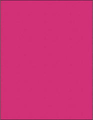 Tape Logic - 11" Long, Fluorescent Pink Paper Laser Label - For Laser Printers - Exact Industrial Supply