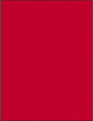 Tape Logic - 11" Long, Fluorescent Red Paper Laser Label - For Laser Printers - Exact Industrial Supply