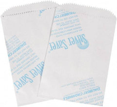 Made in USA - 3 x 5", Silver Saver Bags - White - Exact Industrial Supply