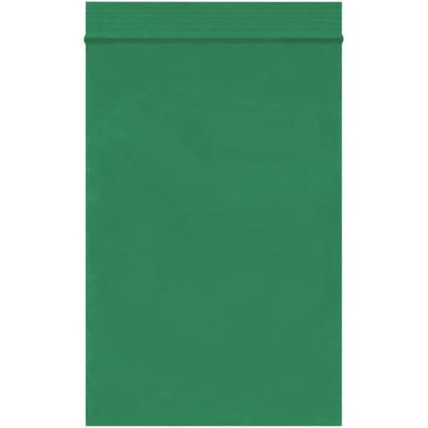 Value Collection - 4 x 6", 2 mil Reclosable Polybags - Green - Exact Industrial Supply