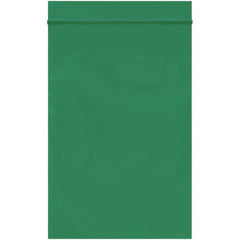 Value Collection - 4 x 6", 2 mil Reclosable Polybags - Green - Exact Industrial Supply