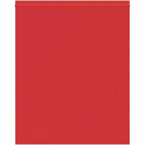 Value Collection - 10 x 12", 2 mil Reclosable Polybags - Red - Exact Industrial Supply