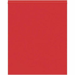 Value Collection - 10 x 12", 2 mil Reclosable Polybags - Red - Exact Industrial Supply